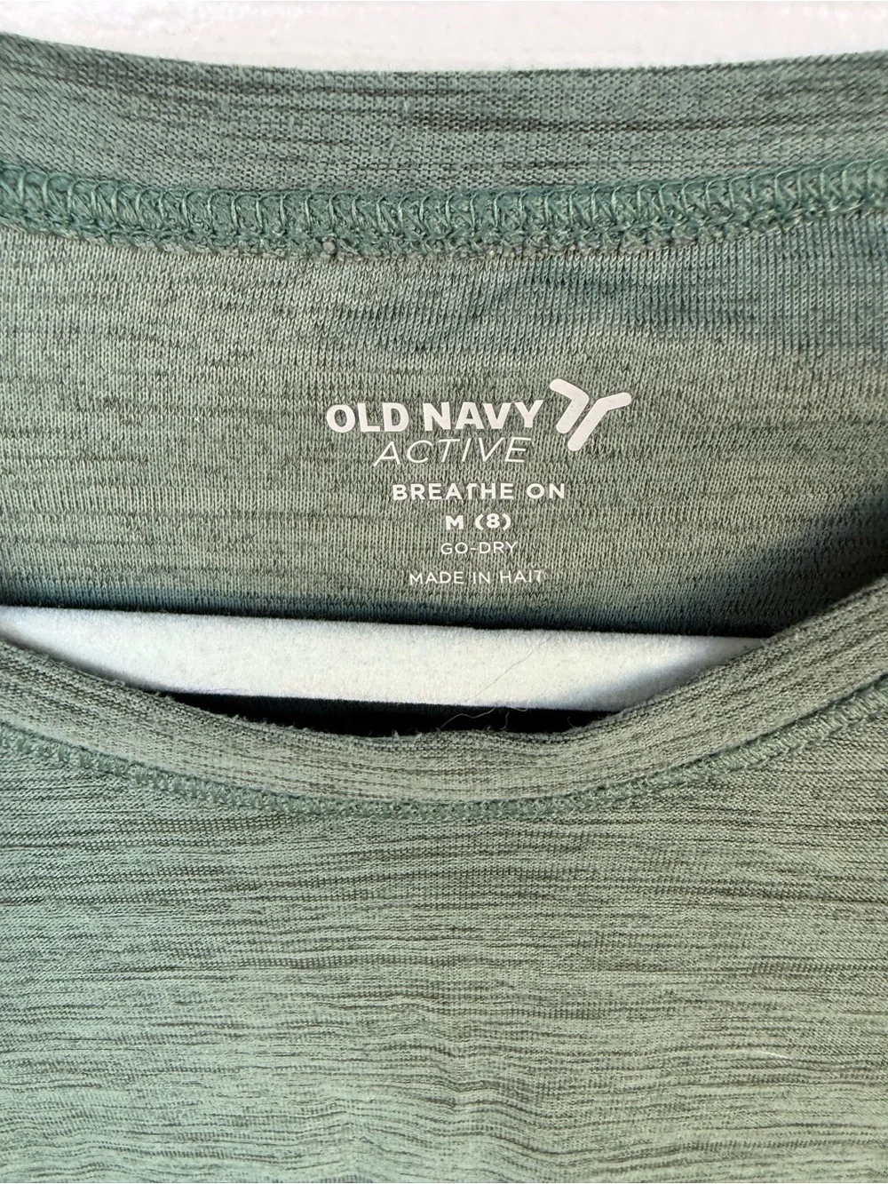 Old Navy top cropped worn